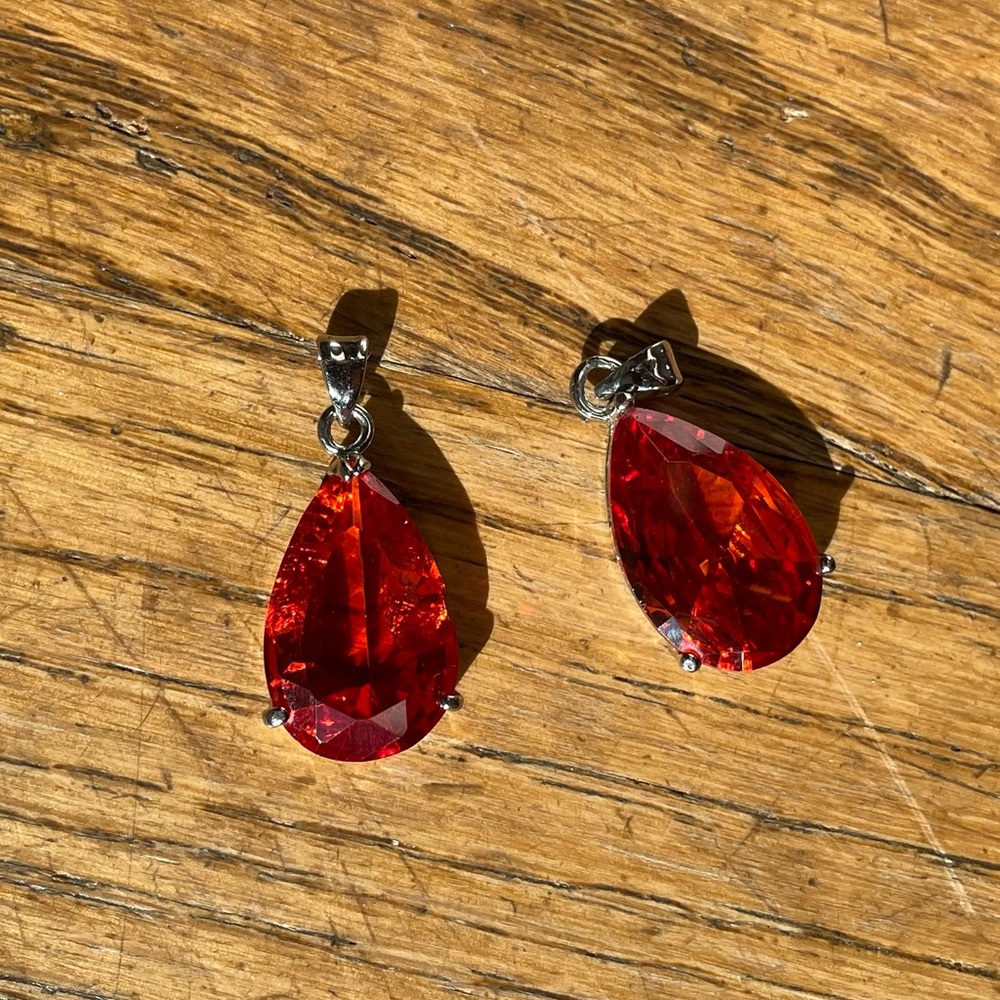 Two 18kt Gold Plated Pendants